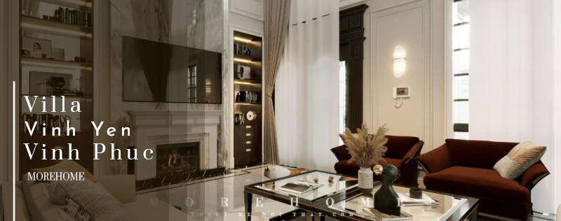  Thiết kế biệt thự 3 tầng phong cách Luxury cao cấp tại Vĩnh Yên